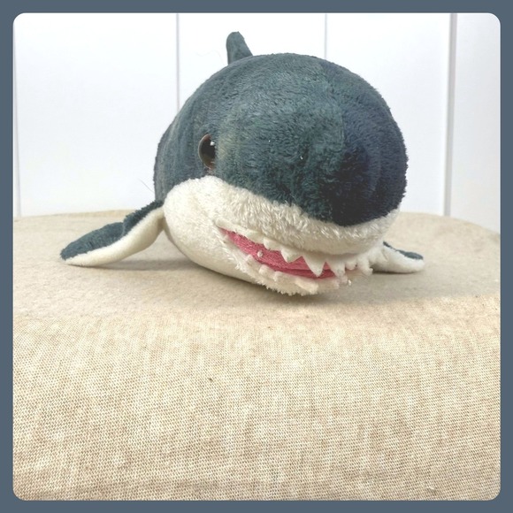 Douglas Plush Great White Shark Stuffed Animal Toy Cuddle Pal Kids Room Decor - Picture 4 of 6